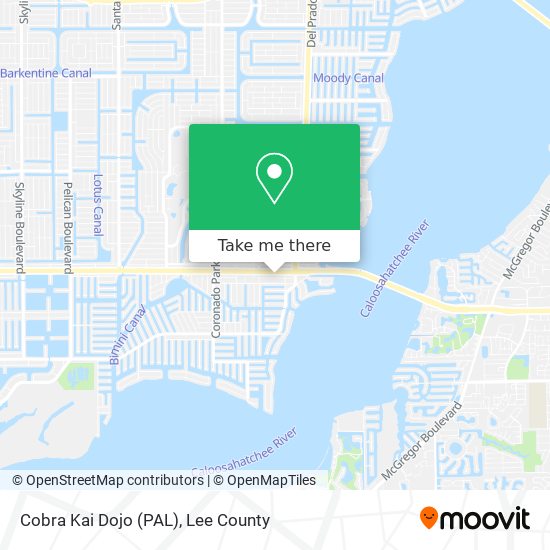 Cobra Kai Dojo (PAL) map