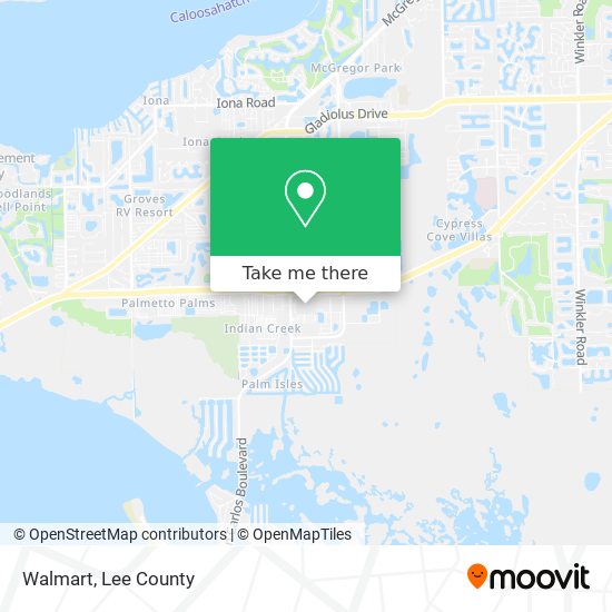 Walmart map