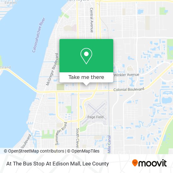 Mapa de At The Bus Stop At Edison Mall