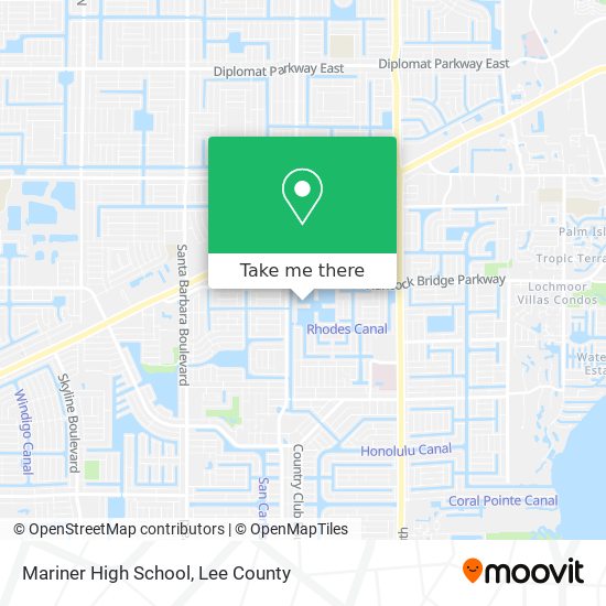 Mapa de Mariner High School