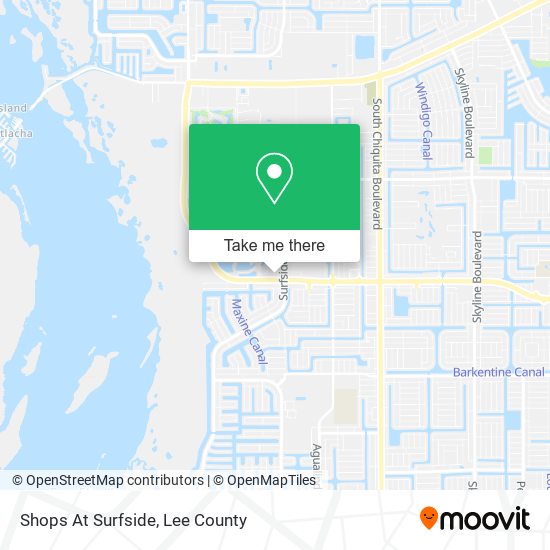 Mapa de Shops At Surfside
