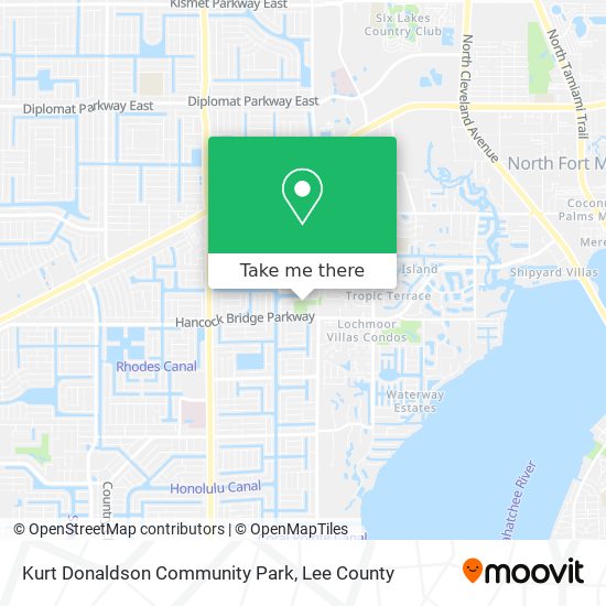 Mapa de Kurt Donaldson Community Park