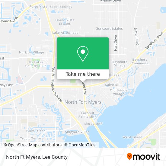 North Ft Myers map