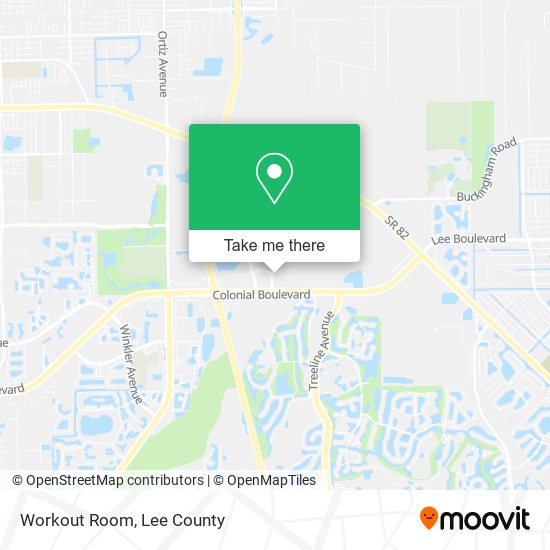 Workout Room map