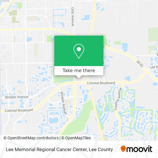 Lee Memorial Regional Cancer Center map
