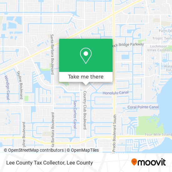 How to get to Lee County Tax Collector in Cape Coral by Bus?