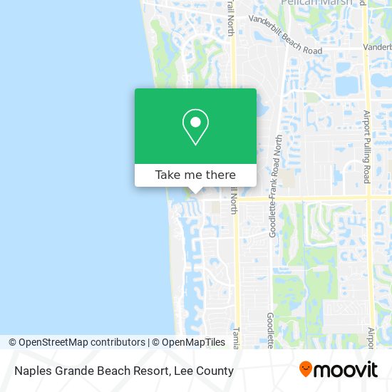 Naples Grande Beach Resort map