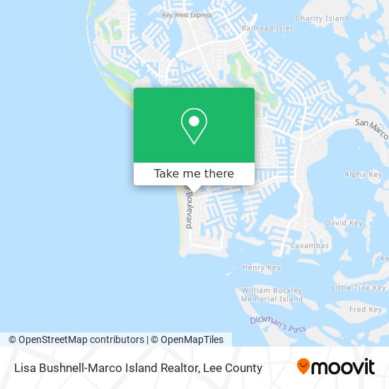 Mapa de Lisa Bushnell-Marco Island Realtor