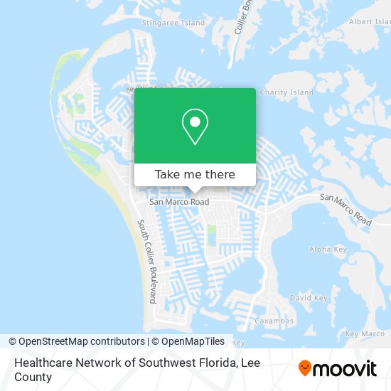 Mapa de Healthcare Network of Southwest Florida