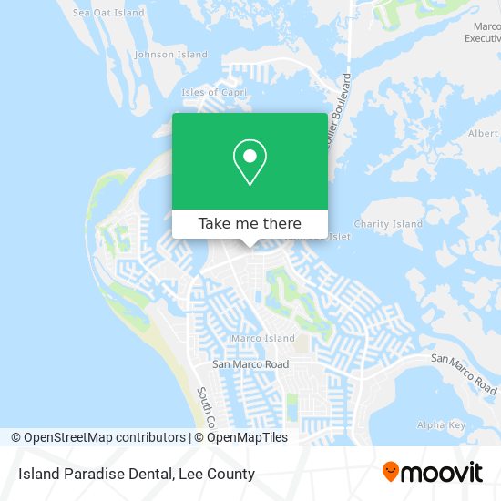 Island Paradise Dental map