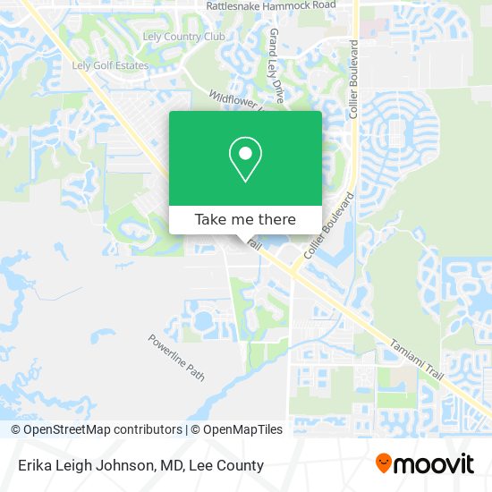 Erika Leigh Johnson, MD map