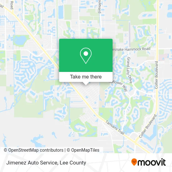 Jimenez Auto Service map