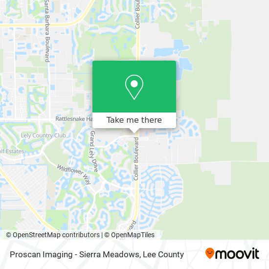 Mapa de Proscan Imaging - Sierra Meadows