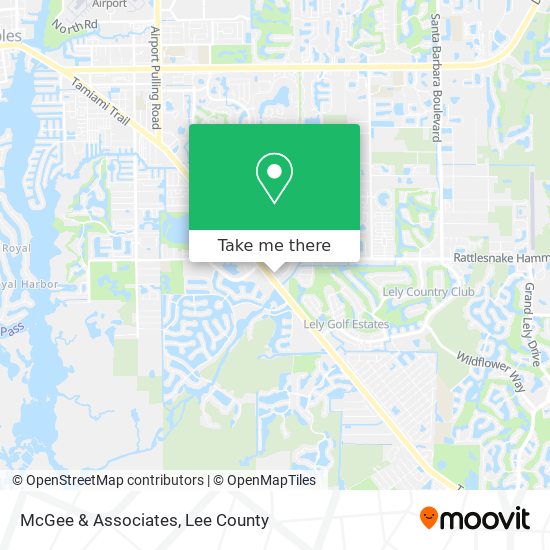 Mapa de McGee & Associates