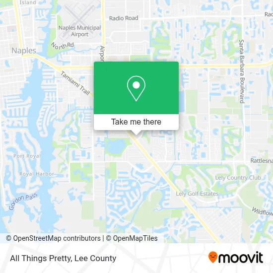 All Things Pretty map