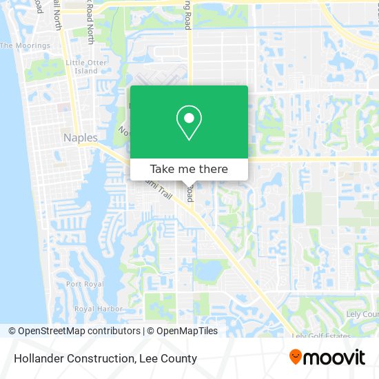 Mapa de Hollander Construction