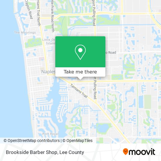 Mapa de Brookside Barber Shop