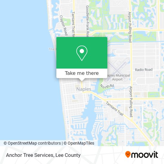 Anchor Tree Services map