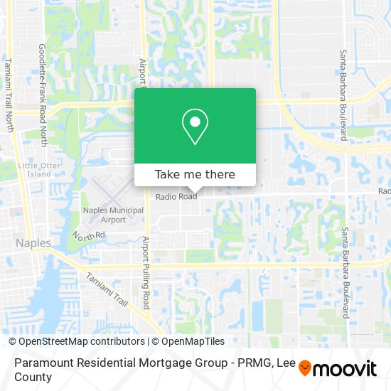 Mapa de Paramount Residential Mortgage Group - PRMG