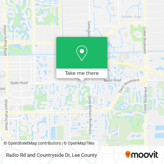 Mapa de Radio Rd and Countryside Dr