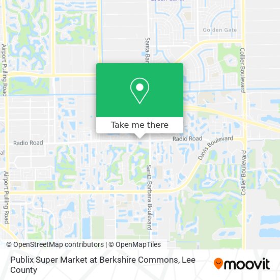 Publix Super Market at Berkshire Commons map