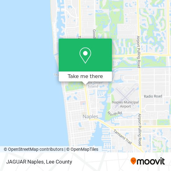 JAGUAR Naples map