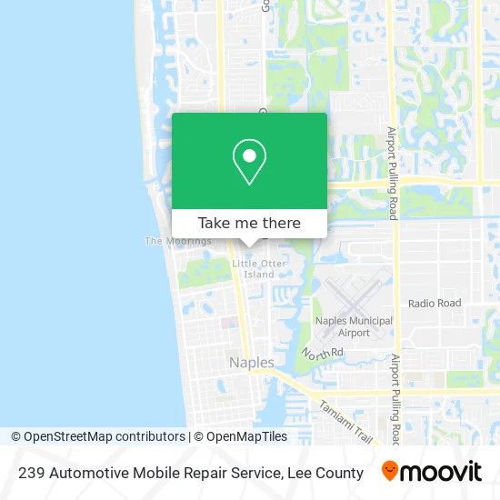 Mapa de 239 Automotive Mobile Repair Service
