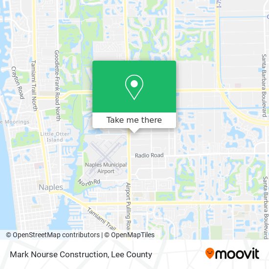Mark Nourse Construction map