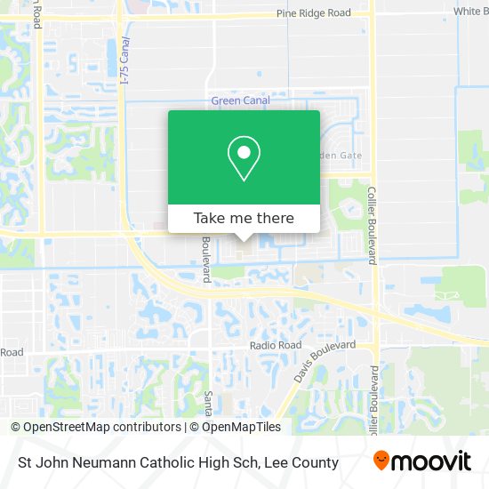 Mapa de St John Neumann Catholic High Sch