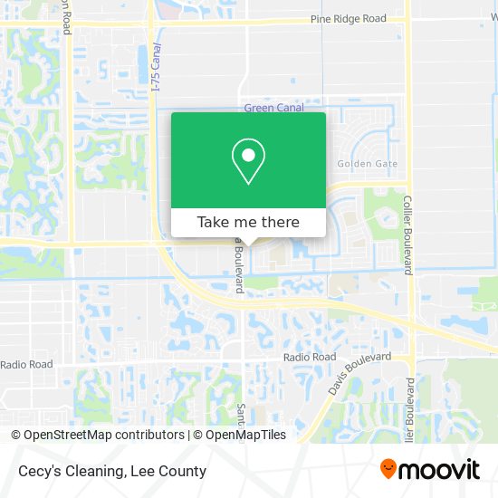Mapa de Cecy's Cleaning