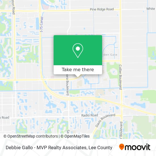Debbie Gallo - MVP Realty Associates map