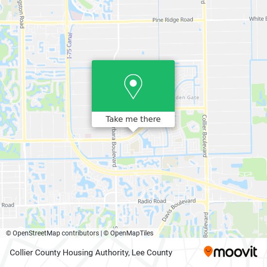 Mapa de Collier County Housing Authority