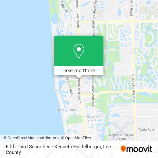 Mapa de Fifth Third Securities - Kenneth Heidelberger