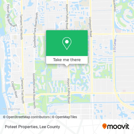 Poteet Properties map