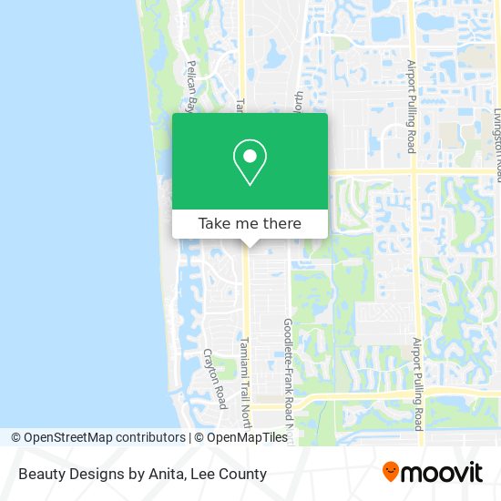 Mapa de Beauty Designs by Anita
