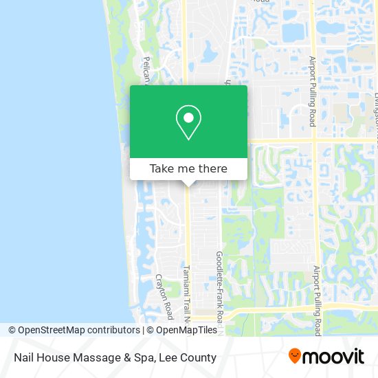 Mapa de Nail House Massage & Spa