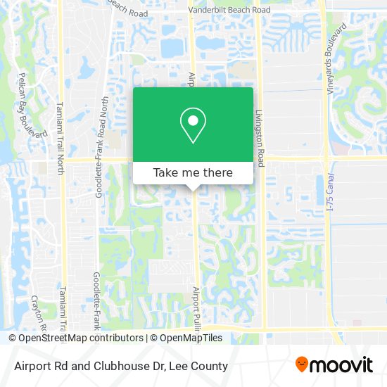 Mapa de Airport Rd and Clubhouse Dr