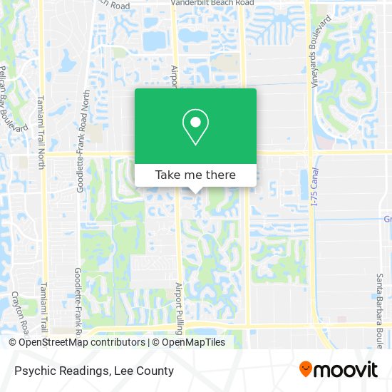 Psychic Readings map