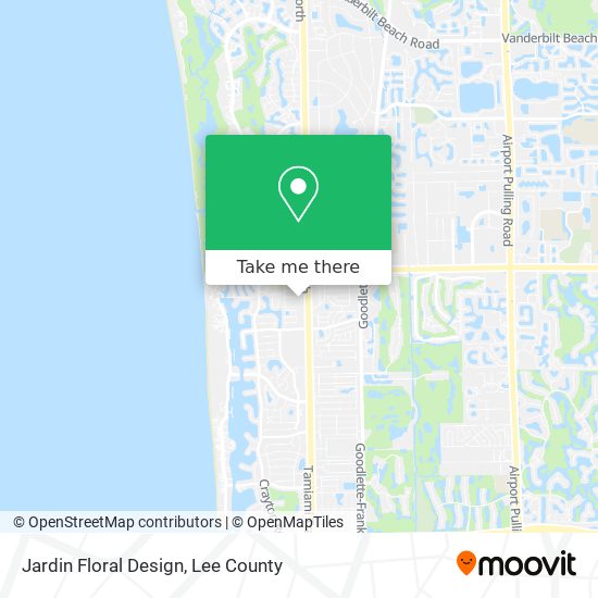 Jardin Floral Design map