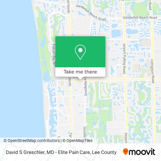 David S Greschler, MD - Elite Pain Care map