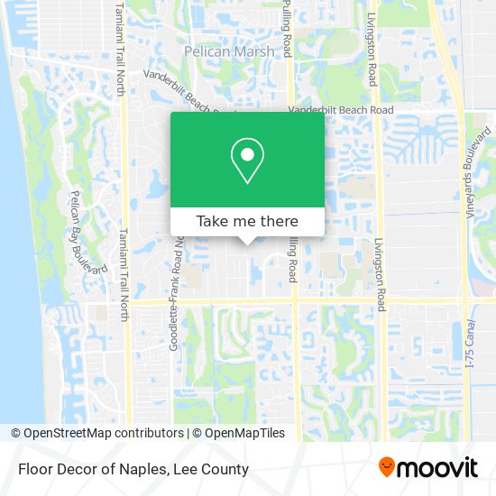 Floor Decor of Naples map