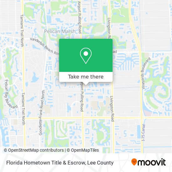 Florida Hometown Title & Escrow map