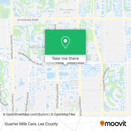 Quarter Mile Care map