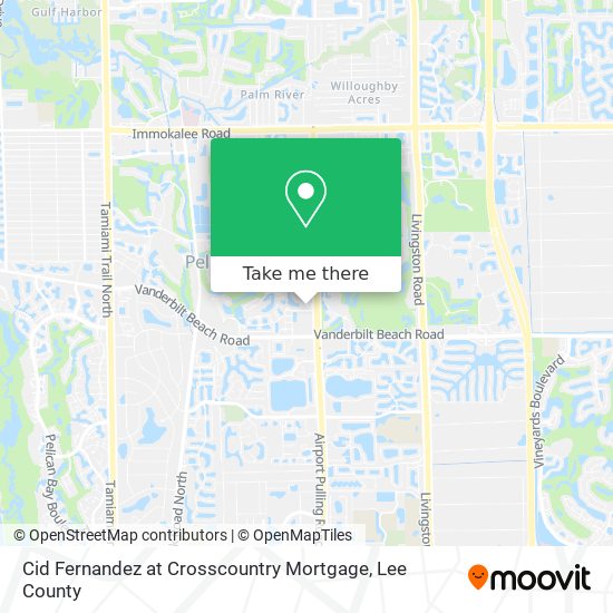 Cid Fernandez at Crosscountry Mortgage map
