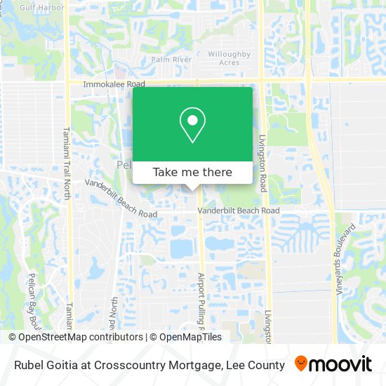Mapa de Rubel Goitia at Crosscountry Mortgage