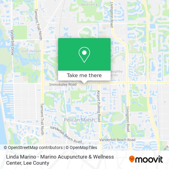 Mapa de Linda Marino - Marino Acupuncture & Wellness Center