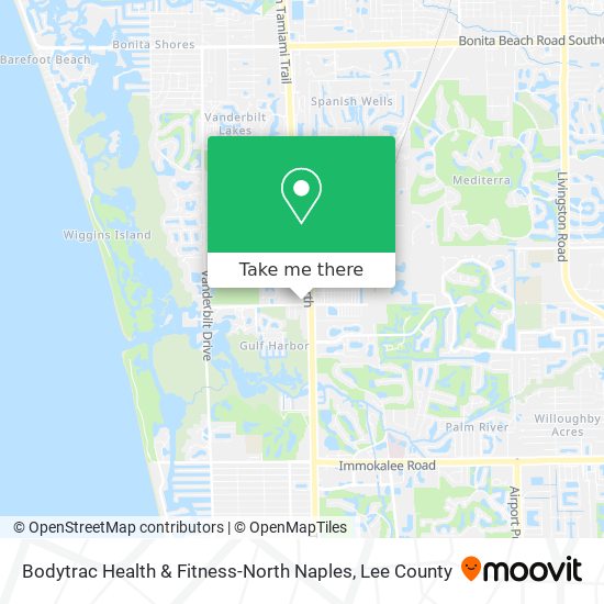 Mapa de Bodytrac Health & Fitness-North Naples