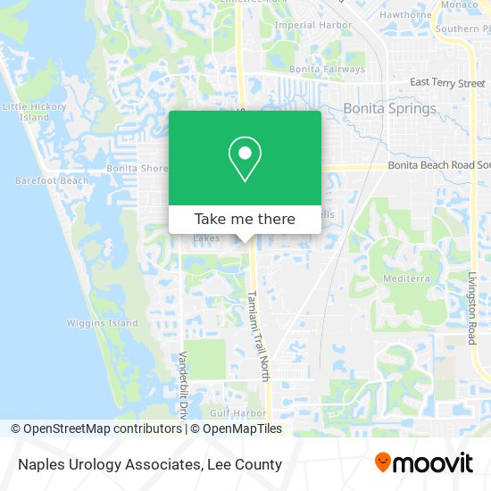 Naples Urology Associates map