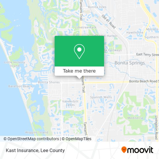 Kast Insurance map