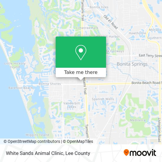 White Sands Animal Clinic map